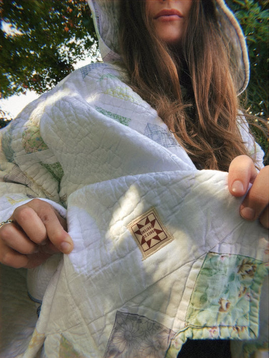 Andee Hoodee White and pink