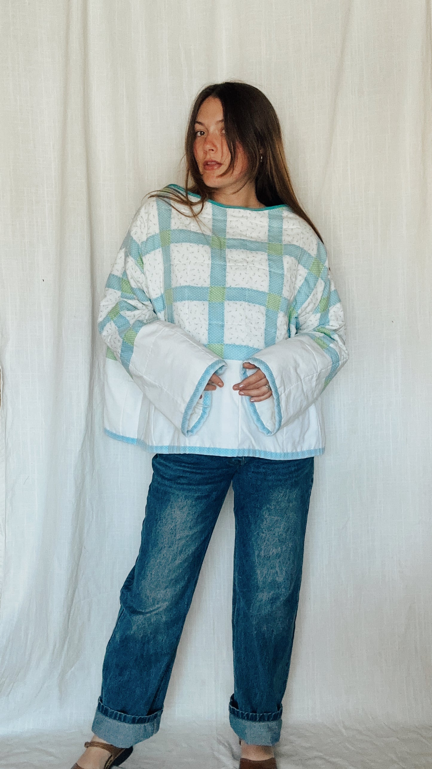 Sammee quilted pull over